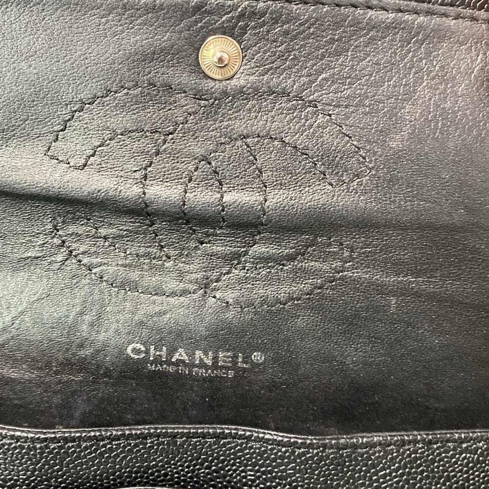 Chanel Caviar Quilted Medium Double Flap Black 💃🏻 - Picture 10 of 12